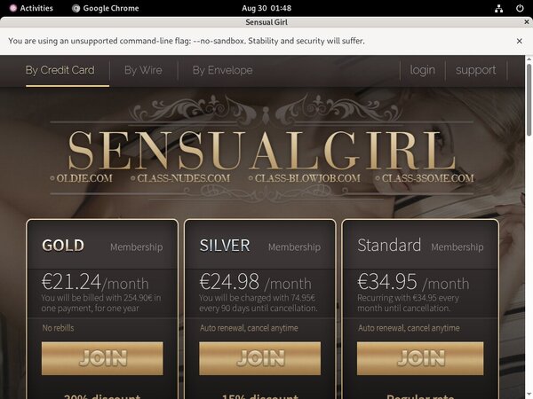 Sensualgirl Coupon Offer