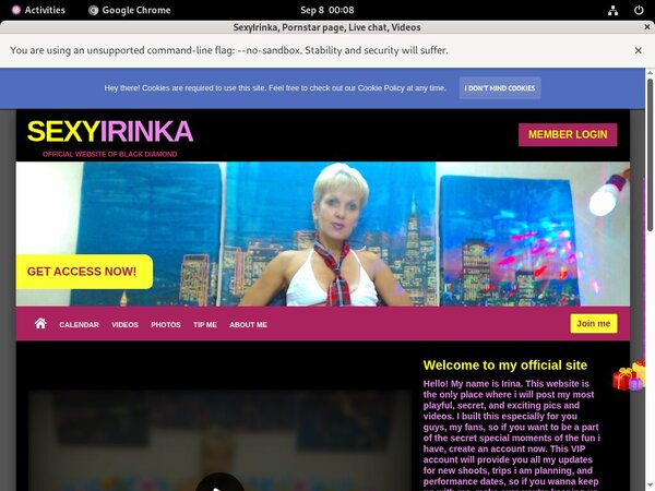 SexyIrinka Discount Memberships