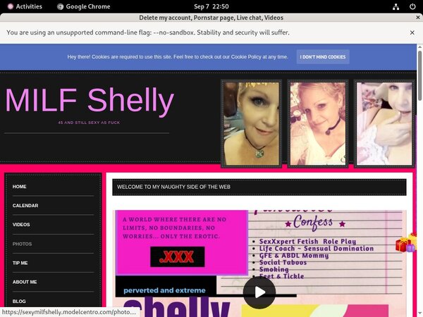 Sexymilfshelly.modelcentro.com With Westbill