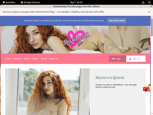 Shamelessxy Account Trial