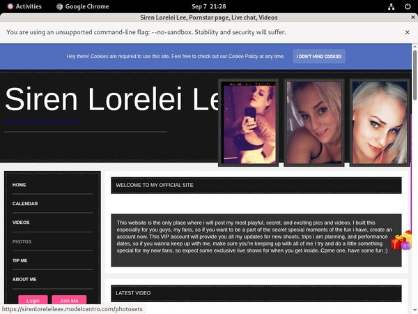 Siren Lorelei Lee Discount Info