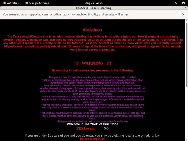 Site Rip Cruxdreams.com