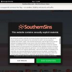 Southernsins Member Account