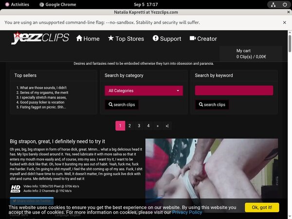 Studio Natalia's Free Passwords