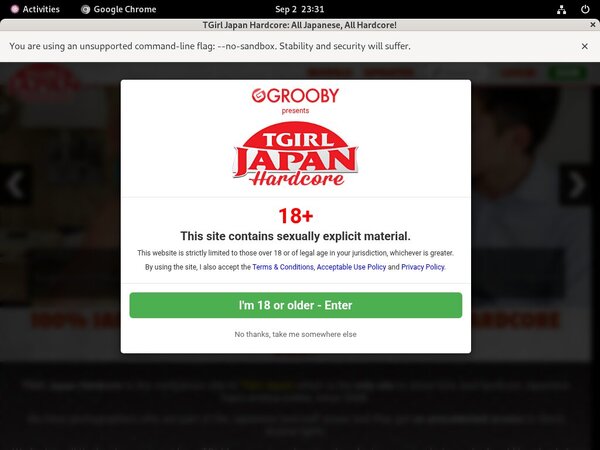 TGirl Japan Hardcore Promo Deal
