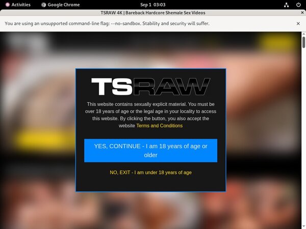 TS Raw Trial Membership Offer