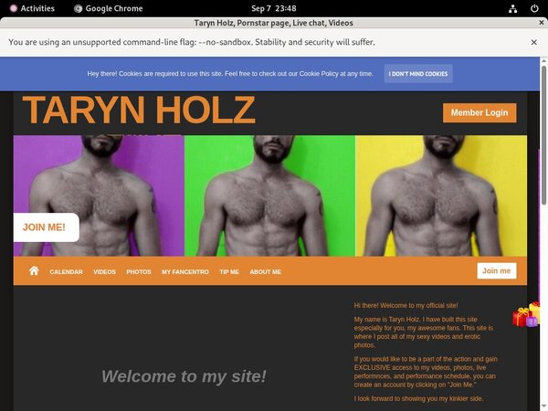 Tarynholz.modelcentro.com Trial Membership Deal