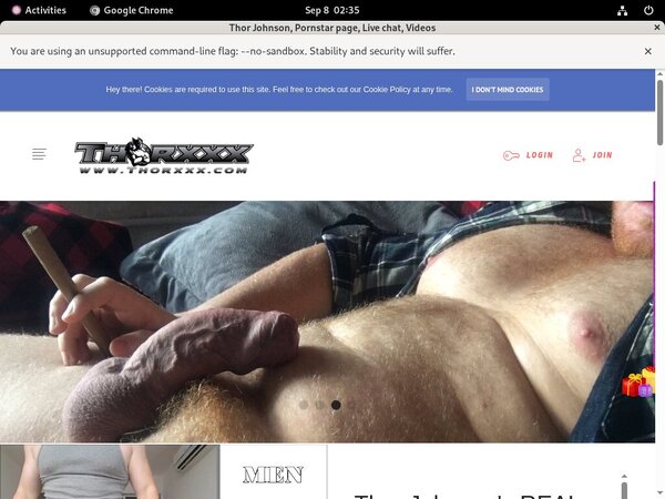 Thorjohnsonxxx.com Coupon Deal
