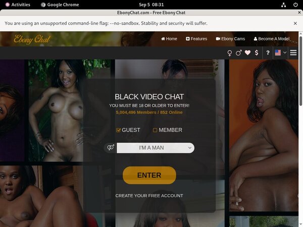 Trial Ebonychat Free