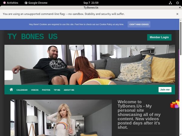 Ty Bones Crear Cuenta