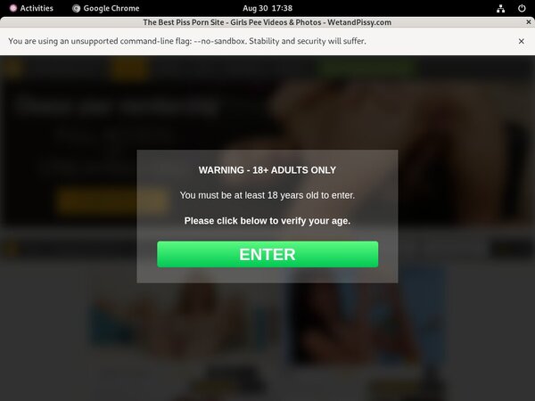 Wetandpissy.com Member Password
