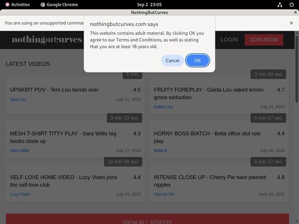 Working Nothingbutcurves.com Pass