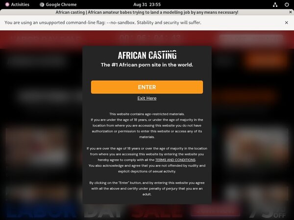 African Casting Deal Offer