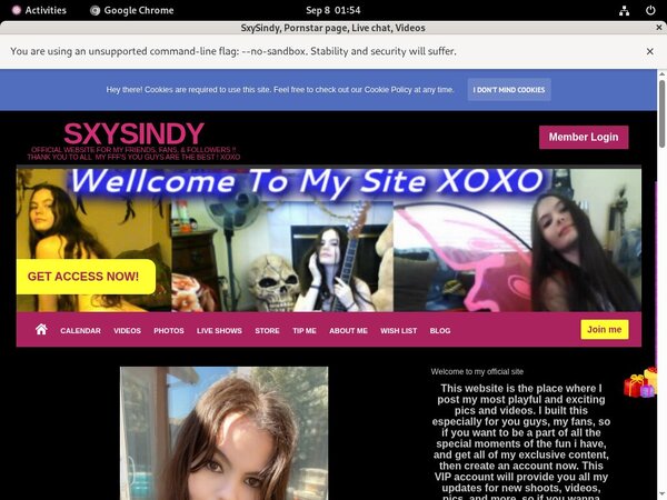 Sxysindyxoxo $1 Porn Trial