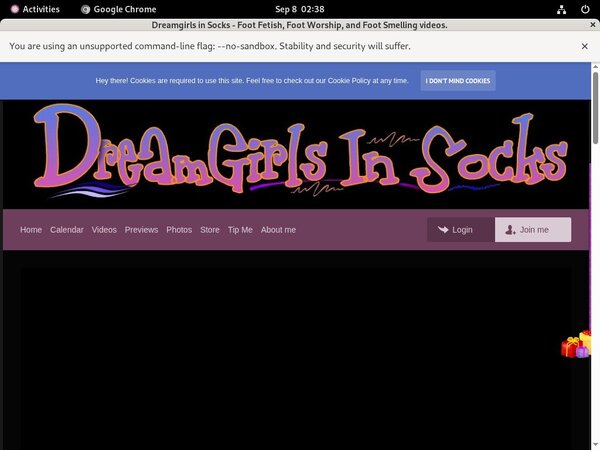 Dreamgirls In Socks Paypal Discount