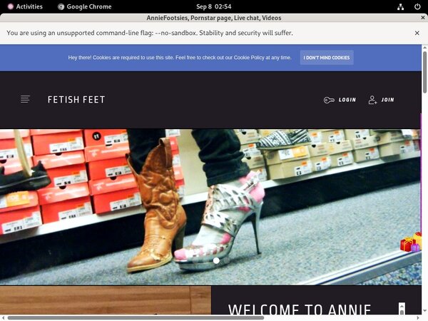 Free Accounts In AnnieFootsies