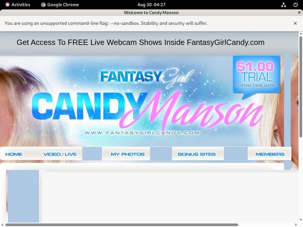 Candy Girl Fantasy Free
