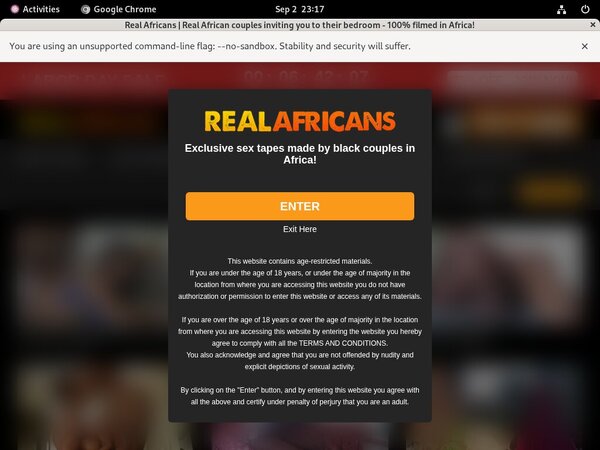 Real Africans Member Account